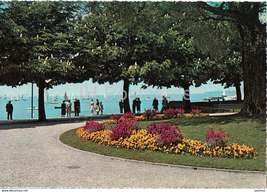 Lausanne - promenade a Ouchy - Switzerland - unused - JH Postcards