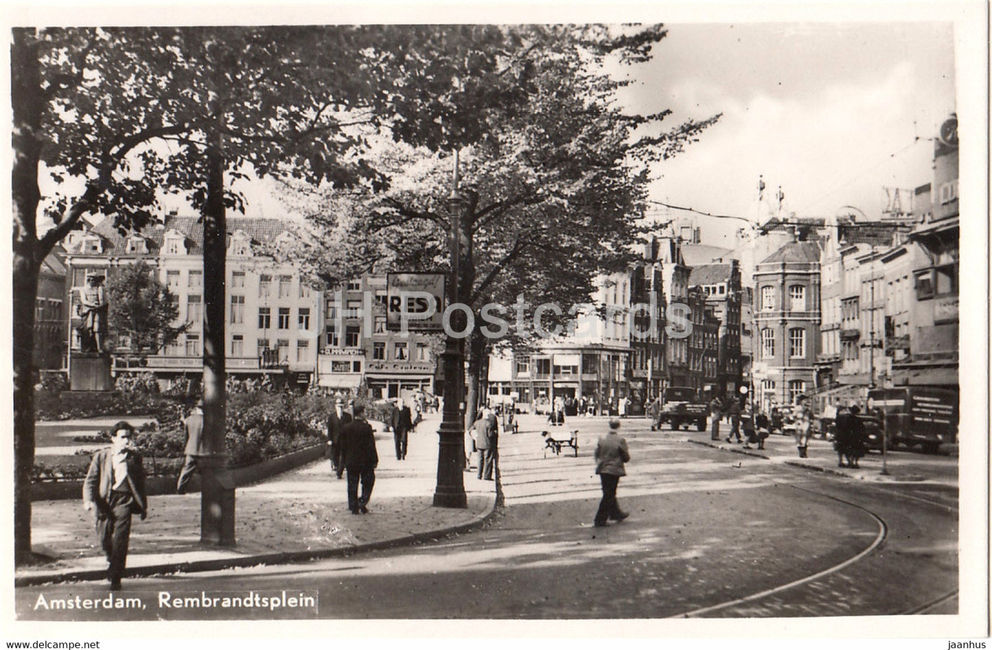 Amsterdam - Rembrandtsplein - Netherlands - unused - JH Postcards