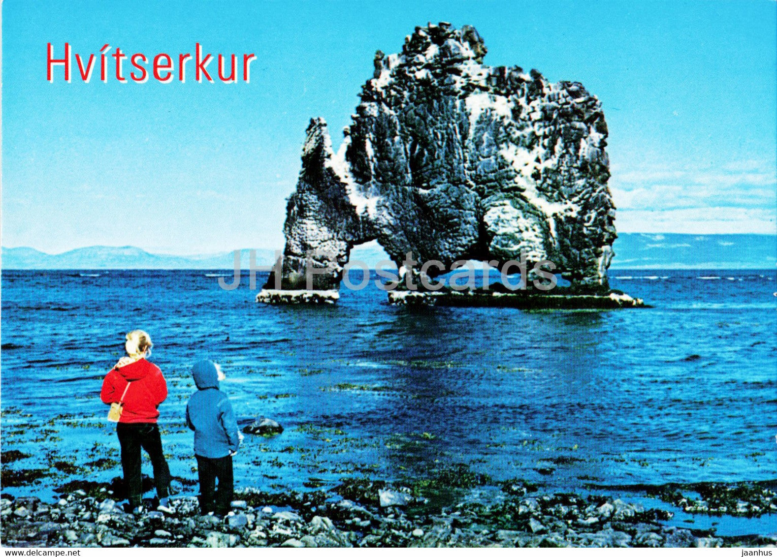 Hvitserkur rock - Iceland - unused - JH Postcards