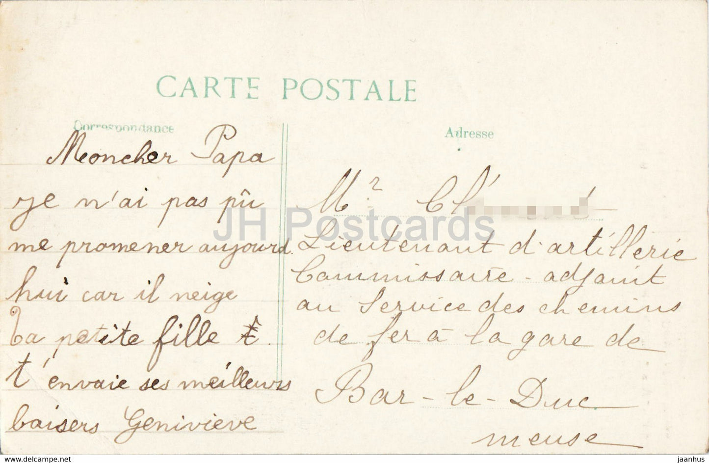 Maurupt - Intérieur de l'église après le bombardement - Bataille de la Marne 1914 - 37 - carte postale ancienne - France - occasion