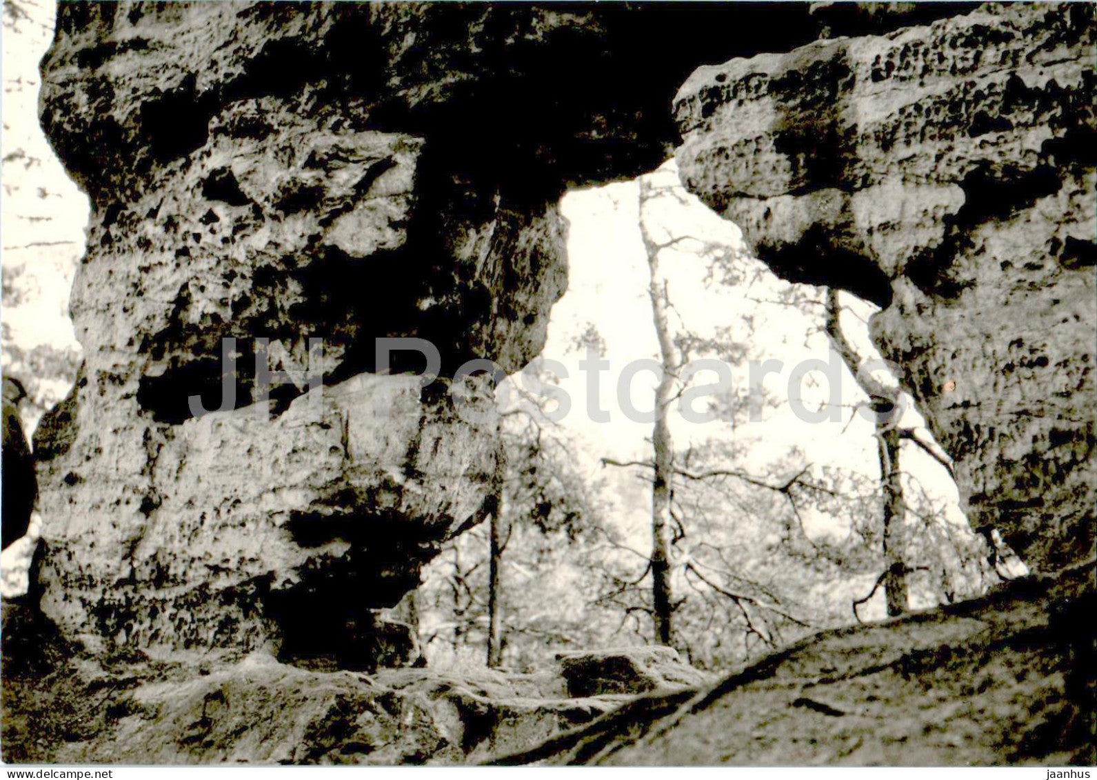 Ceske Svycarsko - The Little Pravcicka Gate - 6 - Czech Repubic - Czechoslovakia - unused - JH Postcards