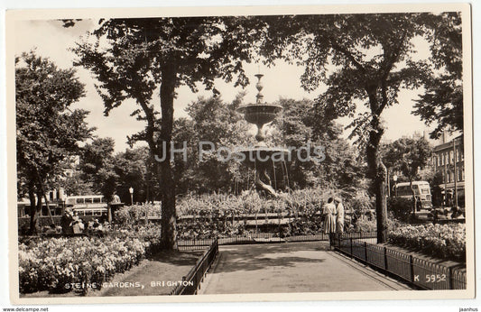 Brighton - Steine Gardens - K 5952 - 1961 - United Kingdom - England - used - JH Postcards