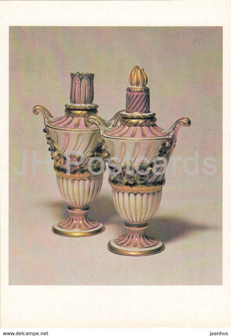 Shandaly - Russian ceramics and porcelain - 1982 - Russia USSR - unused - JH Postcards