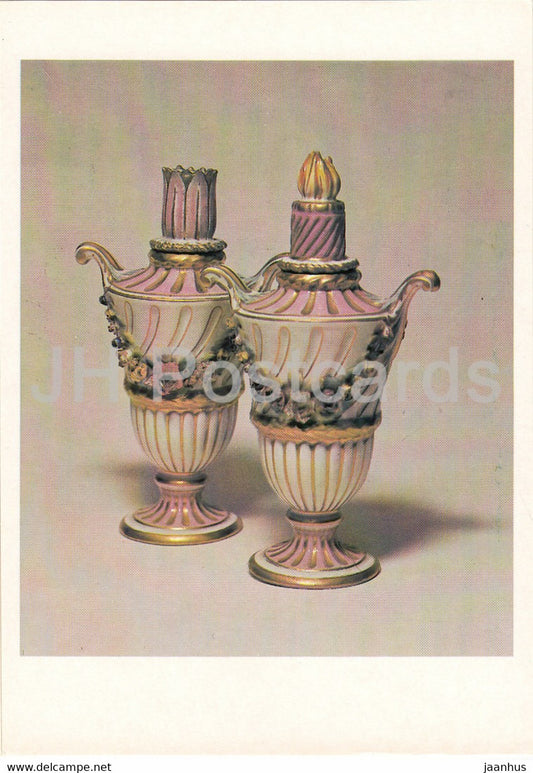 Shandaly - Russian ceramics and porcelain - 1982 - Russia USSR - unused - JH Postcards