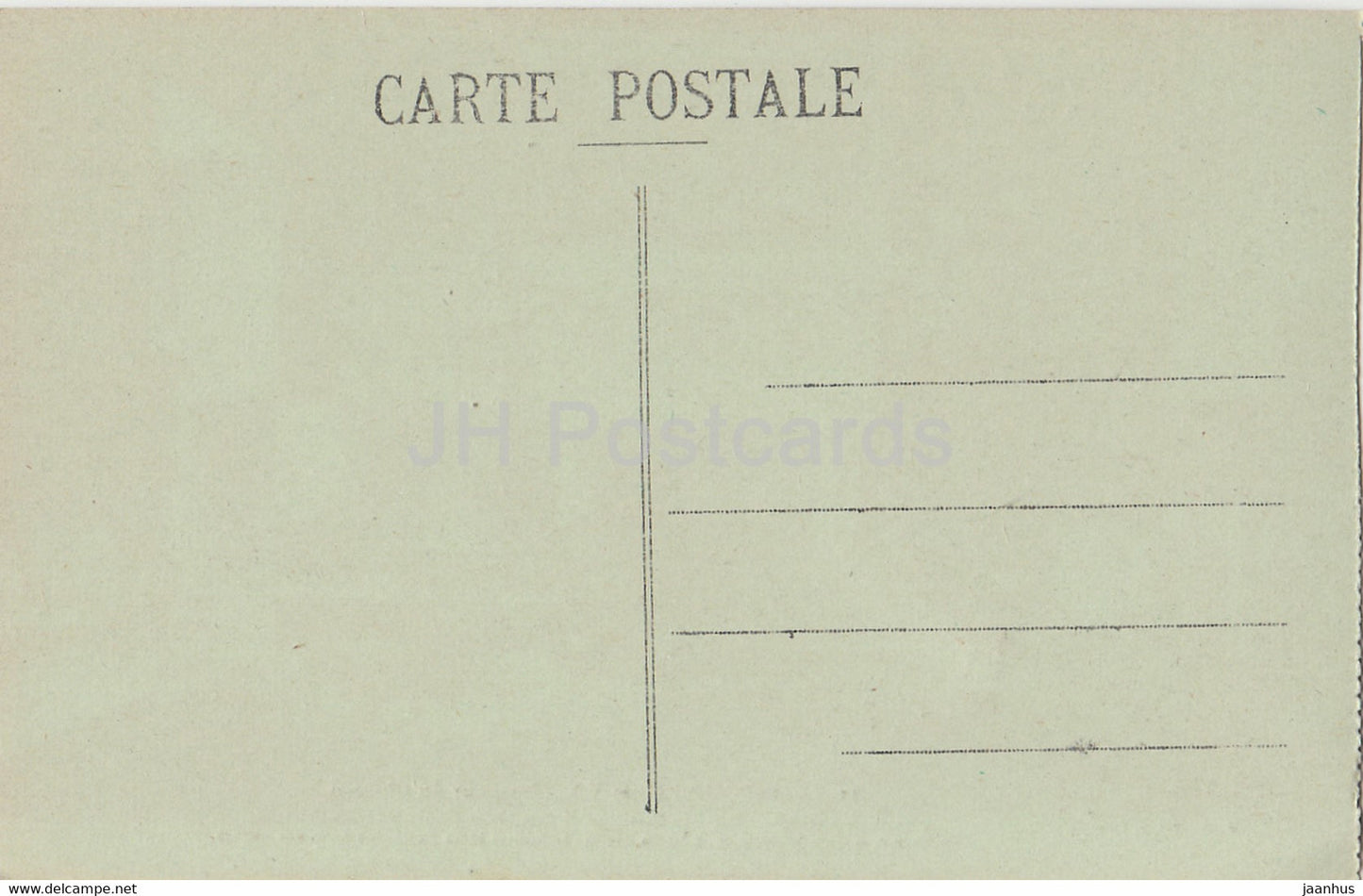 Combourg - Intérieur du Château - La Salle à Manger - 31 - carte postale ancienne - France - inutilisée