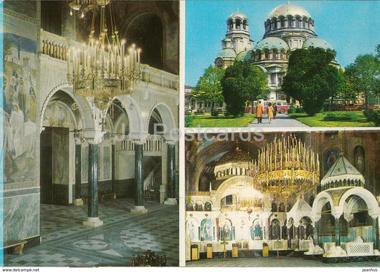 Sofia - Alexander Nevsky Cathedral - 1973 - Bulgaria- unused - JH Postcards
