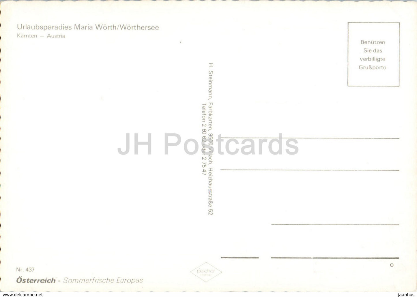 Urlaubsparadies Maria Worth - Worthersee - windsurfing - Austria - unused