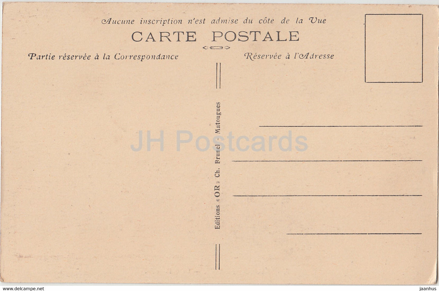 Chalons sur Marne - La Cathedrale - Kathedrale - 3 - alte Postkarte - Frankreich - unbenutzt