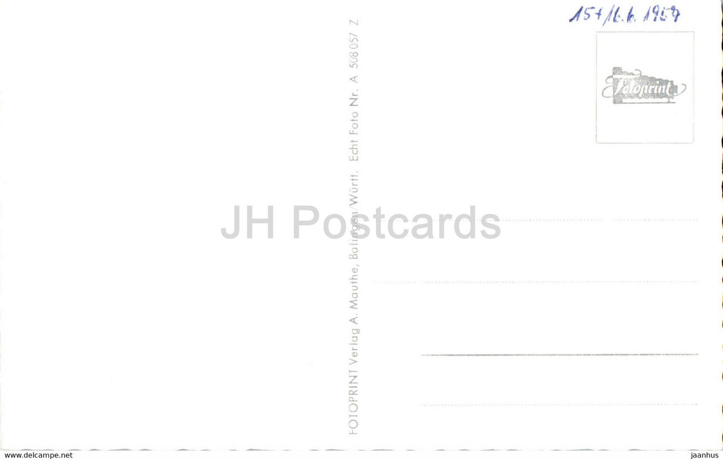 Gruss aus Heidelberg - Fotoprint - alte Postkarte - Deutschland - unbenutzt