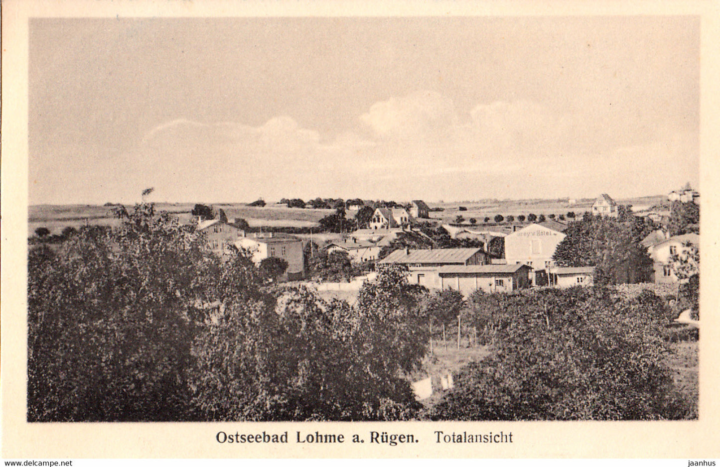 Ostseebad Lohme a Rugen - Totalansicht - old postcard - 24016 - Germany - unused - JH Postcards