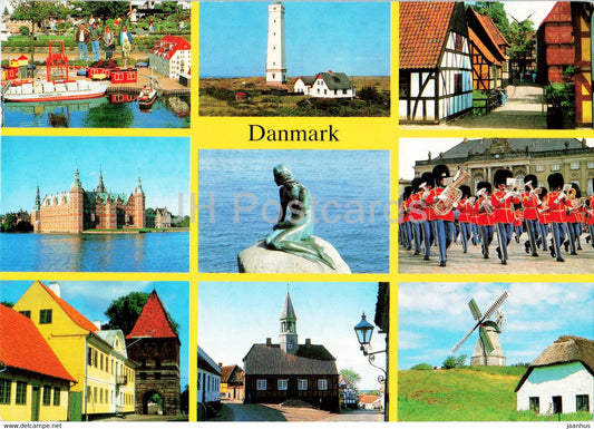 Denmark - Legoland - Little Mermaid - Guard - multiview - 1995 - Denmark - used - JH Postcards