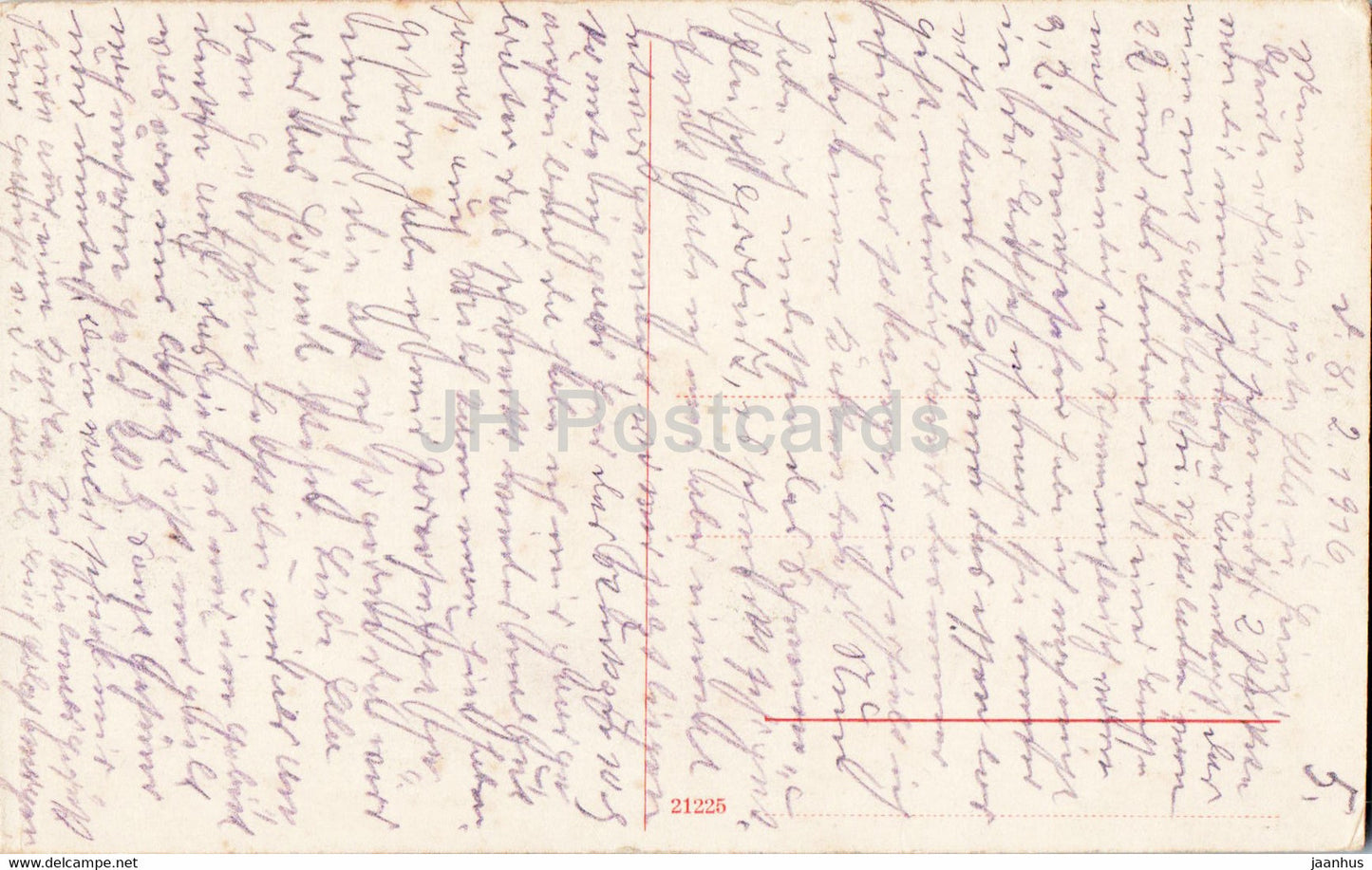 Dinant - Vue sur la Meuse - 21225 - old postcard - 1916 - Belgium - used