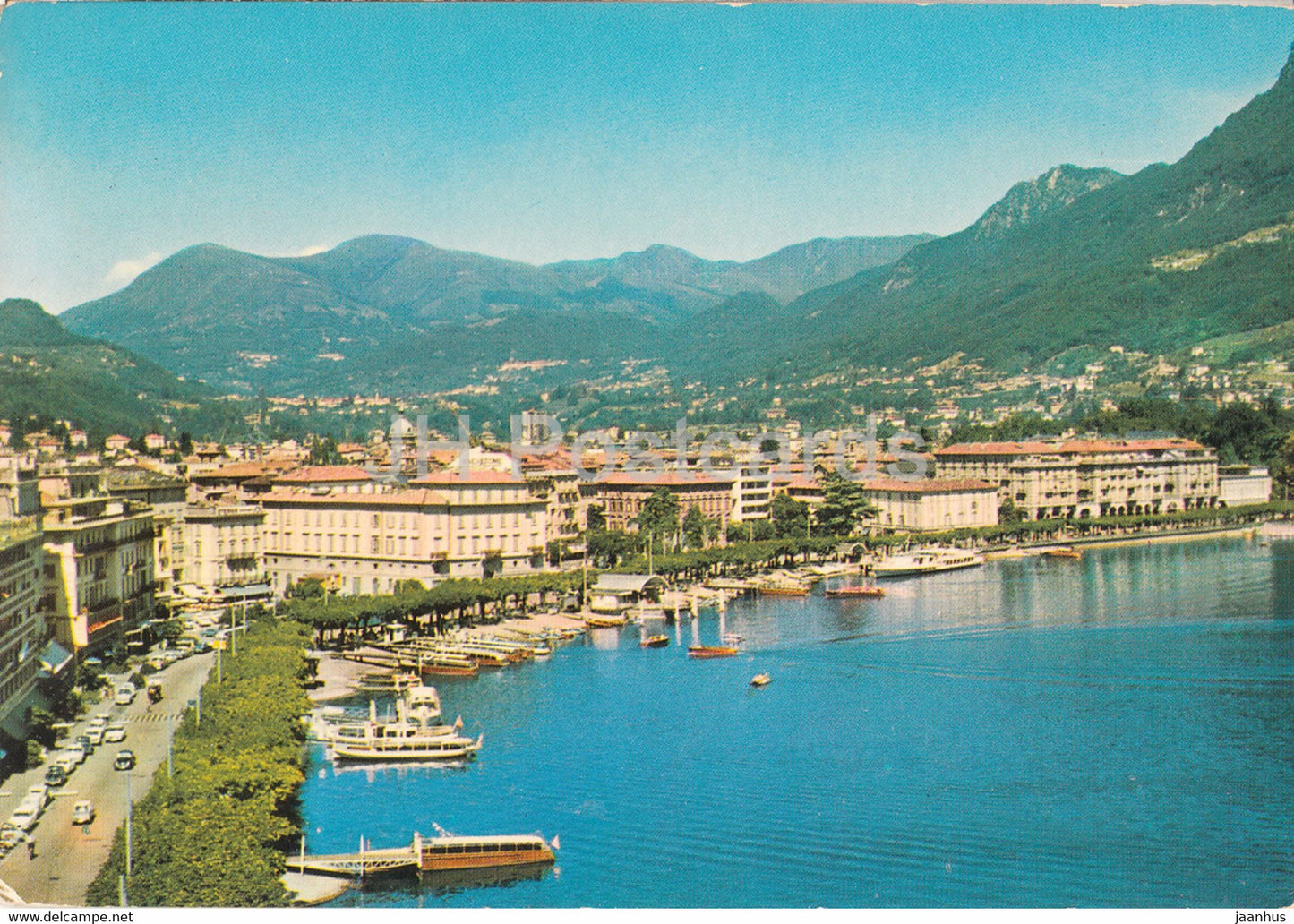 Lugano Quai - 68 - 1982 - Switzerland - used - JH Postcards