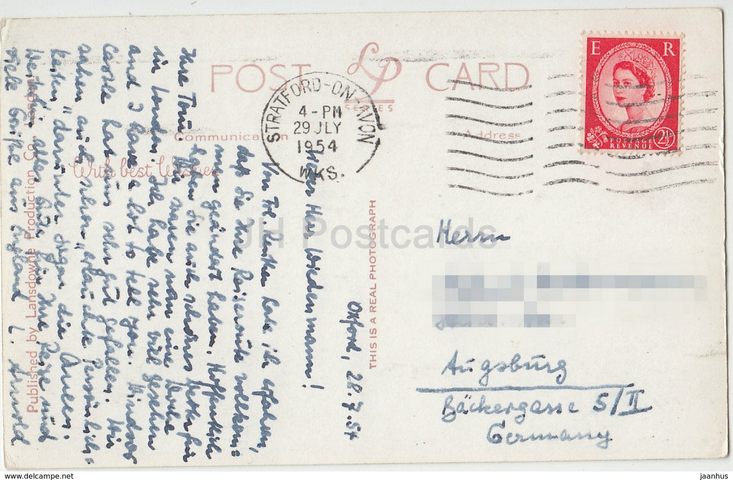 Château de Windsor-LP. 4 - 1954 - Royaume-Uni - Angleterre - occasion