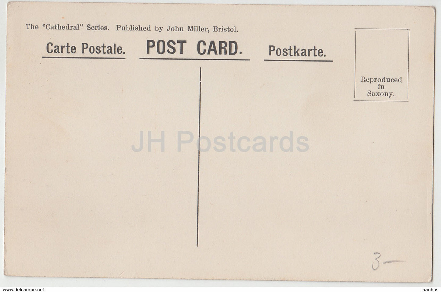 Bristol - St Stephen's Church - old postcard - England - United Kingdom - unused