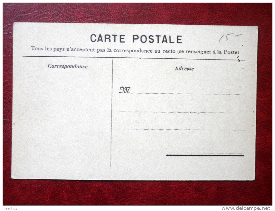 Château de Voltaire , à Ferney - old postcard - France - unused - JH Postcards