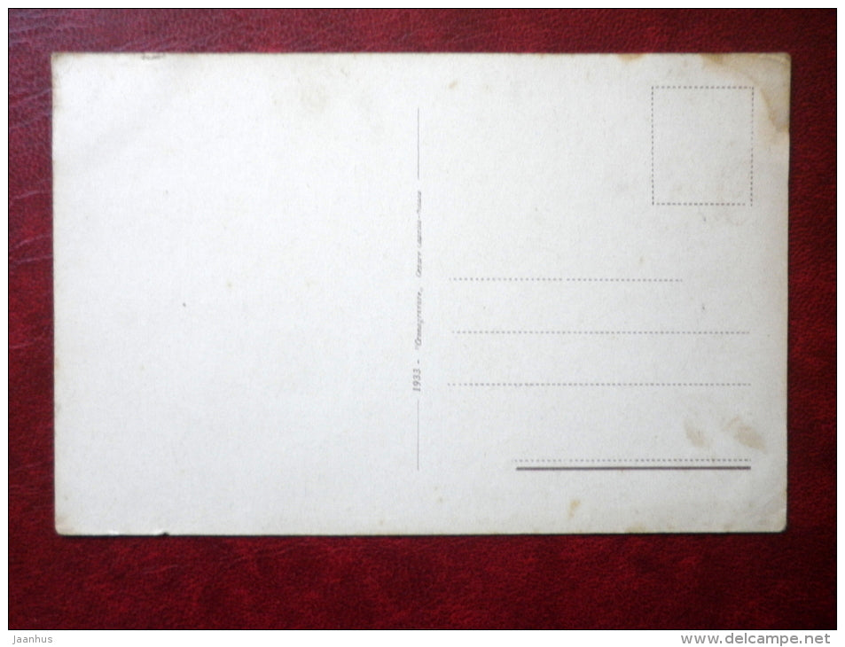 panorama de Levante - view from the east - San Remo - 1933 - Italy - unused - JH Postcards