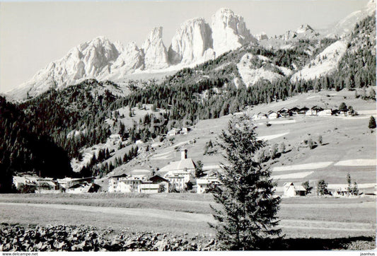 Campitello di Fassa verso il Sassolungo - 1961 - Italy - used - JH Postcards