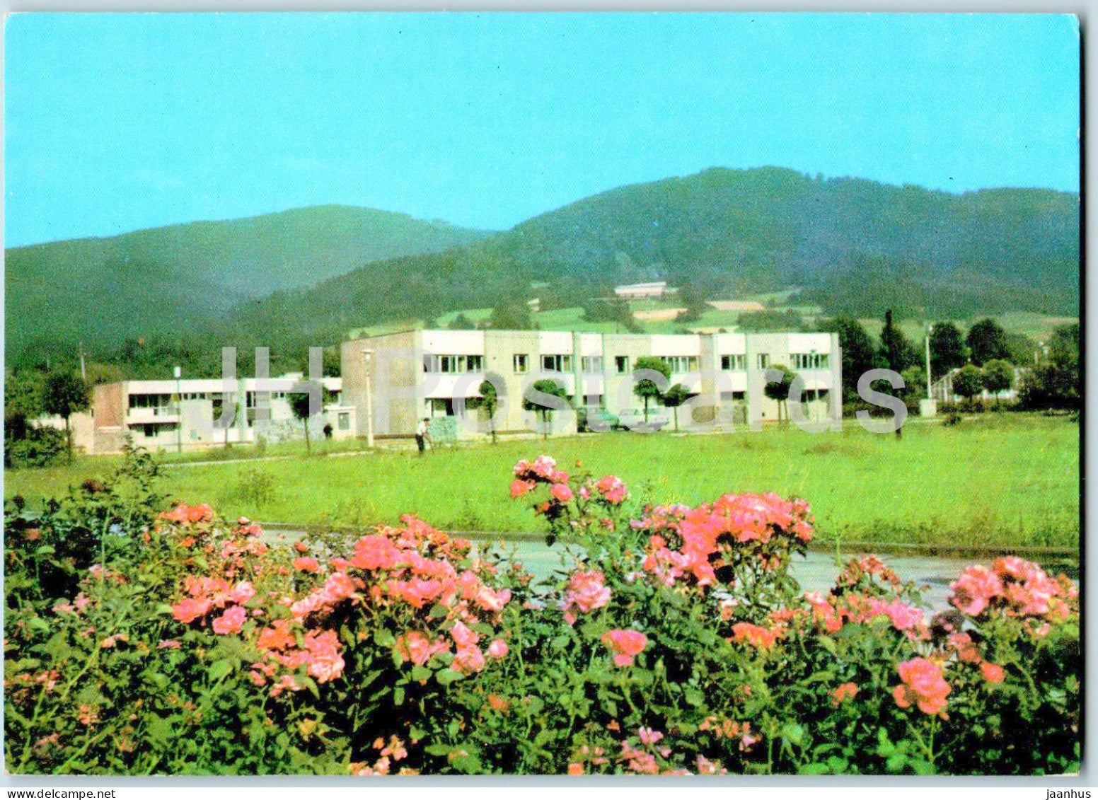 Ustron - Osiedle mieszkaniowe przy ulicy Slonecznej - A housing estate at Sloneczna Street - Poland - used - JH Postcards