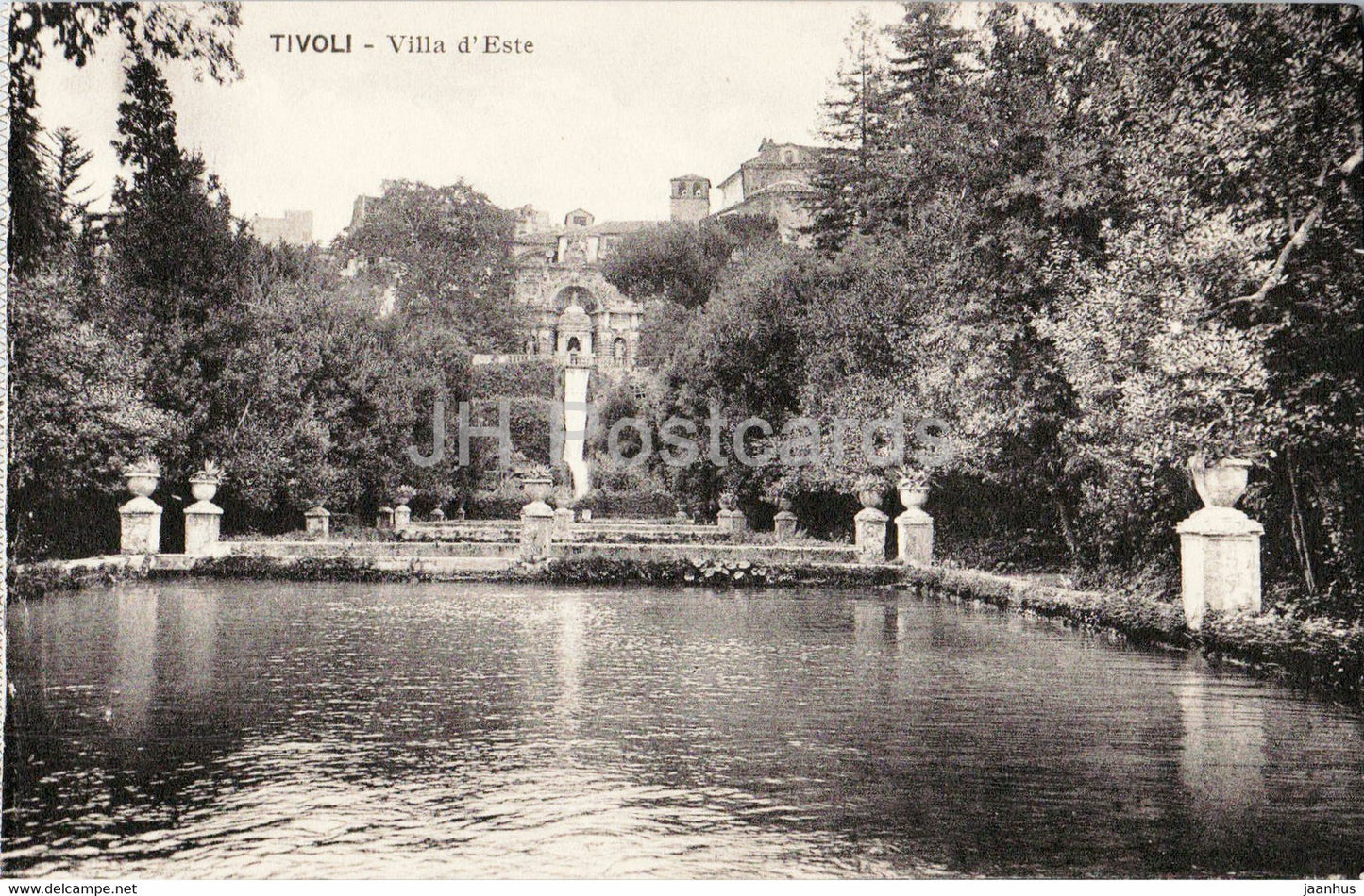 Tivoli - Villa d'Este - 196 - old postcard - Italy - unused - JH Postcards