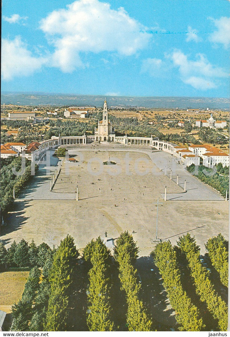 Fatima - Esplanada - Vista aerea - Esplanade - aerial view - 882 - Portugal - used - JH Postcards