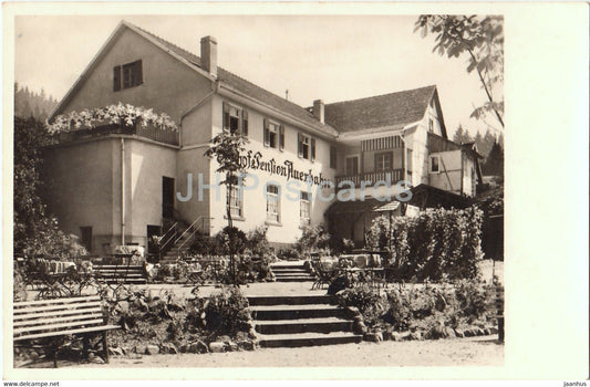 Luftkurort Gernsbach Scheuern im Murgtal - Gasthof u Pension Auerhahn - old postcard - Germany - unused - JH Postcards