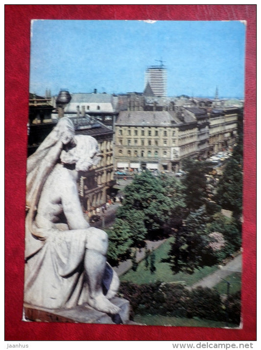 Padomju Boulevard - Riga - 1977 - Latvia USSR - unused - JH Postcards