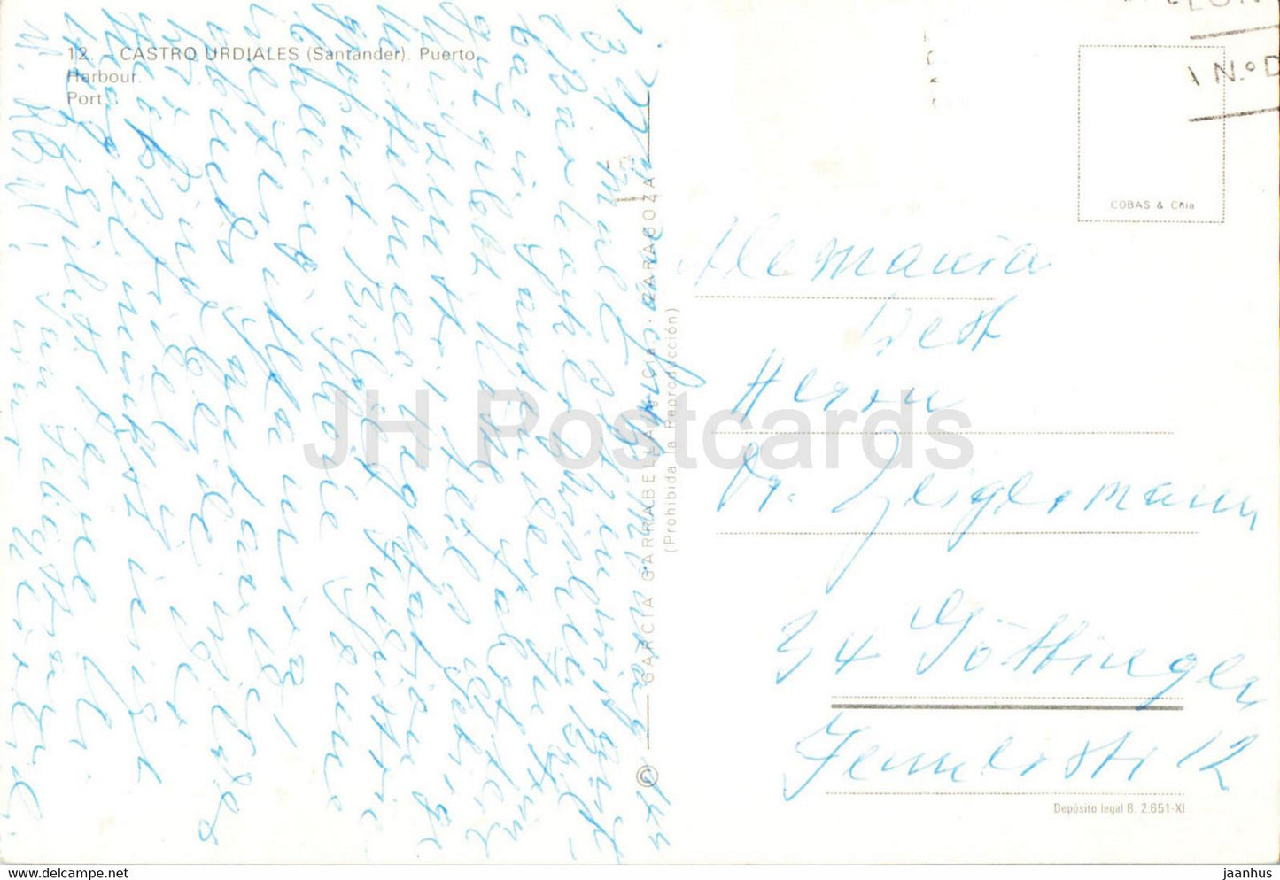 Castro Urdiales - Puerto - port - ship - boat - Spain - used