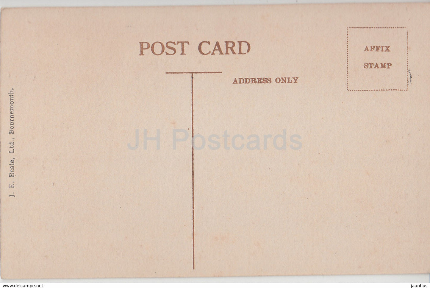 The Pine Walk - Bournemouth - 3677 - carte postale ancienne - Angleterre - Royaume-Uni - inutilisé