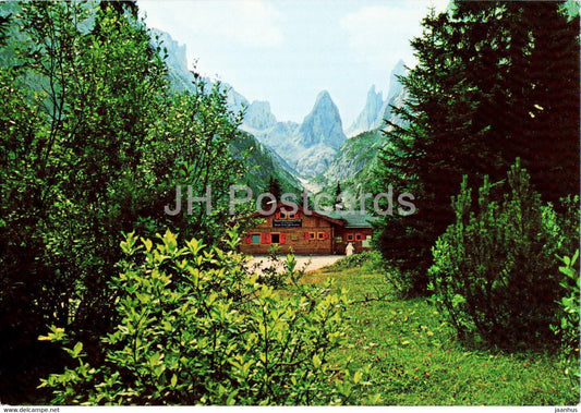 Dolomiti - Sexten - Sesto - Talschlusshutte Fischleinboden - Cima Undici - 1056 - Italy - unused - JH Postcards