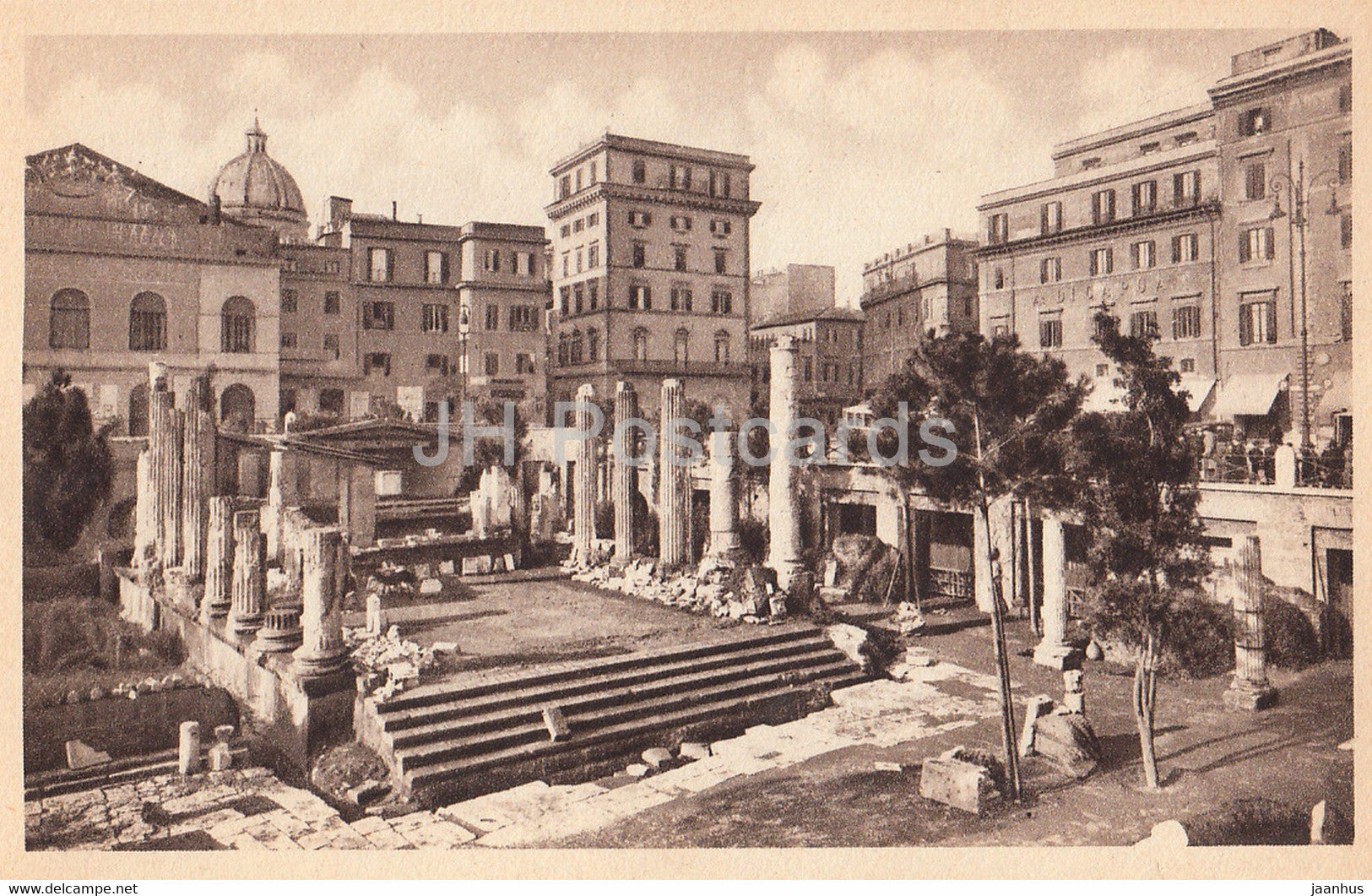Roma - Rome - Foro Argentina - Foro Argentino - old postcard - Italy - unused - JH Postcards