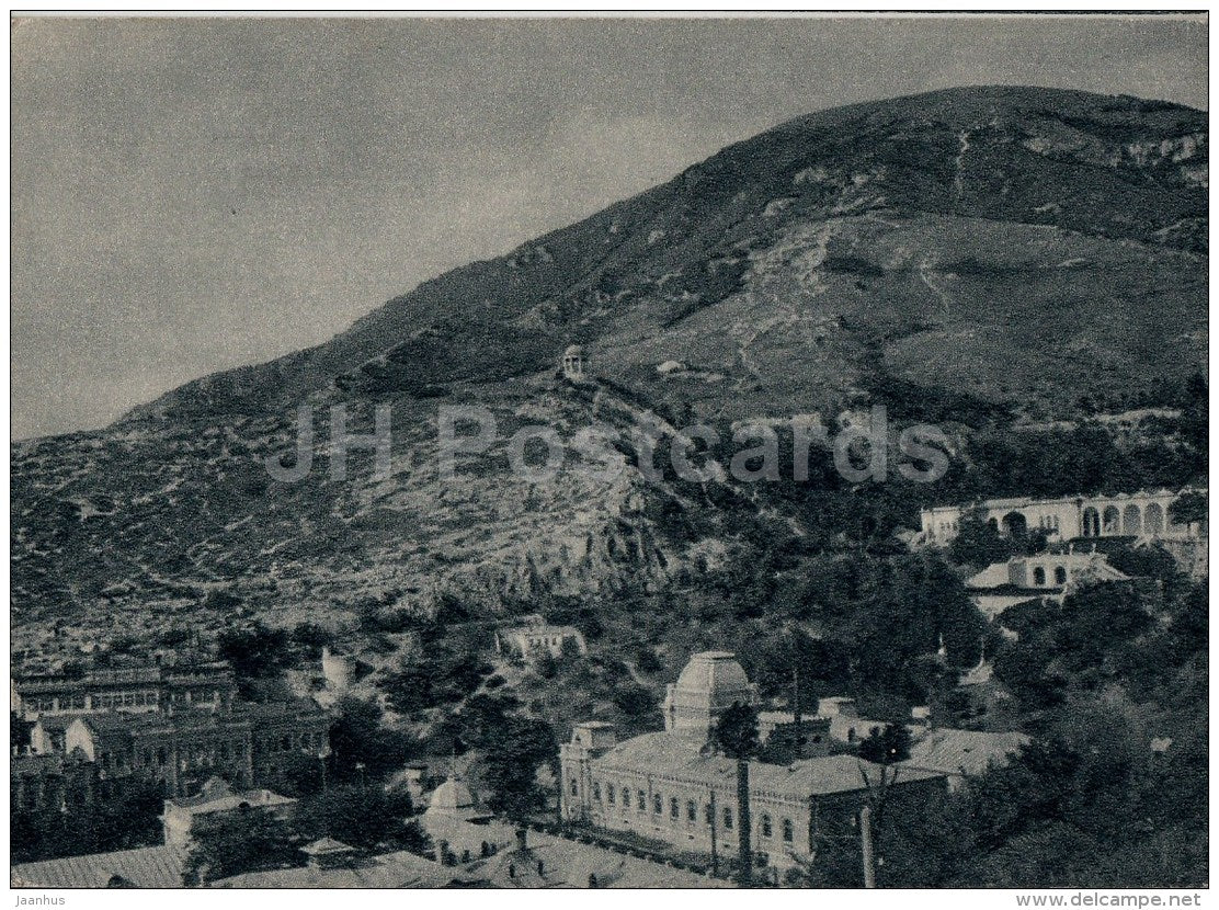 General view - Pyatigorsk - Caucasian Mineral Waters - 1956 - Russia USSR - unused - JH Postcards