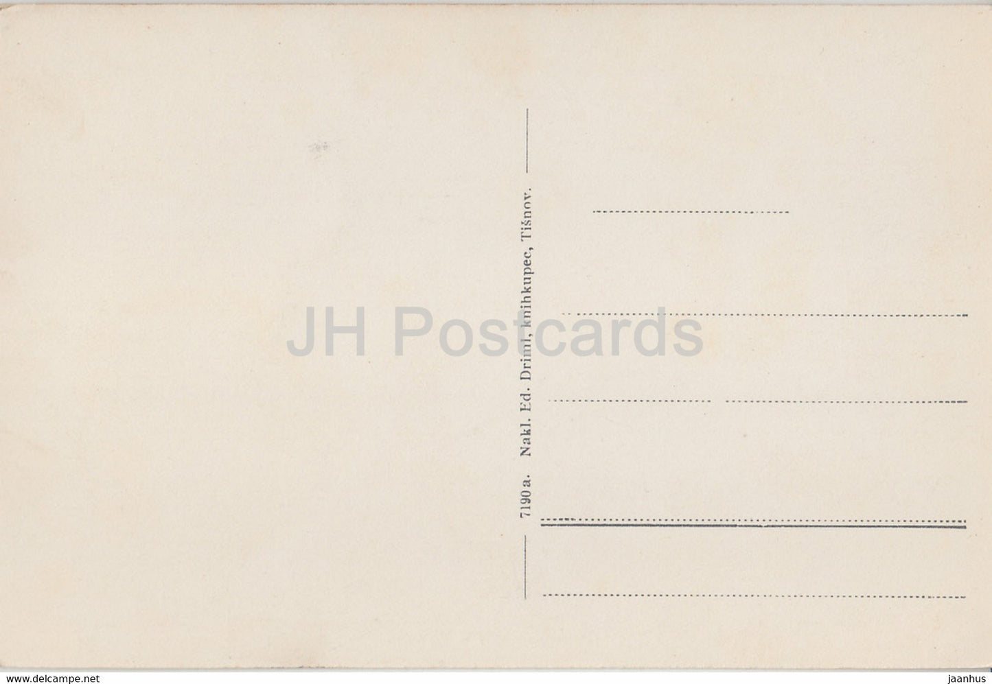 Predklasteri u Tisnova - Tisnov - cloister - old postcard - Czech Republic - unused