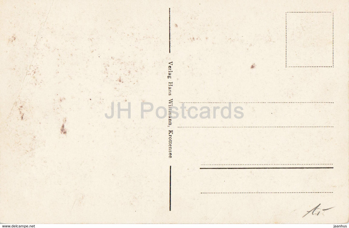 Grotten Ausgang - Maximiliansgrotte bei Krottensee - Höhle - 11724 - alte Postkarte - Deutschland - unbenutzt