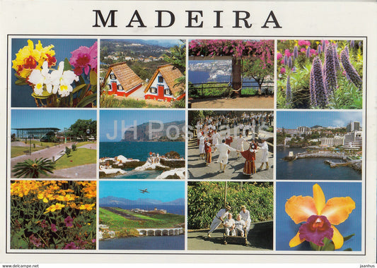 Madeira - Aspectos da Ilha - Views of the Island - multiview - 1 - 2005 - Portugal - used - JH Postcards