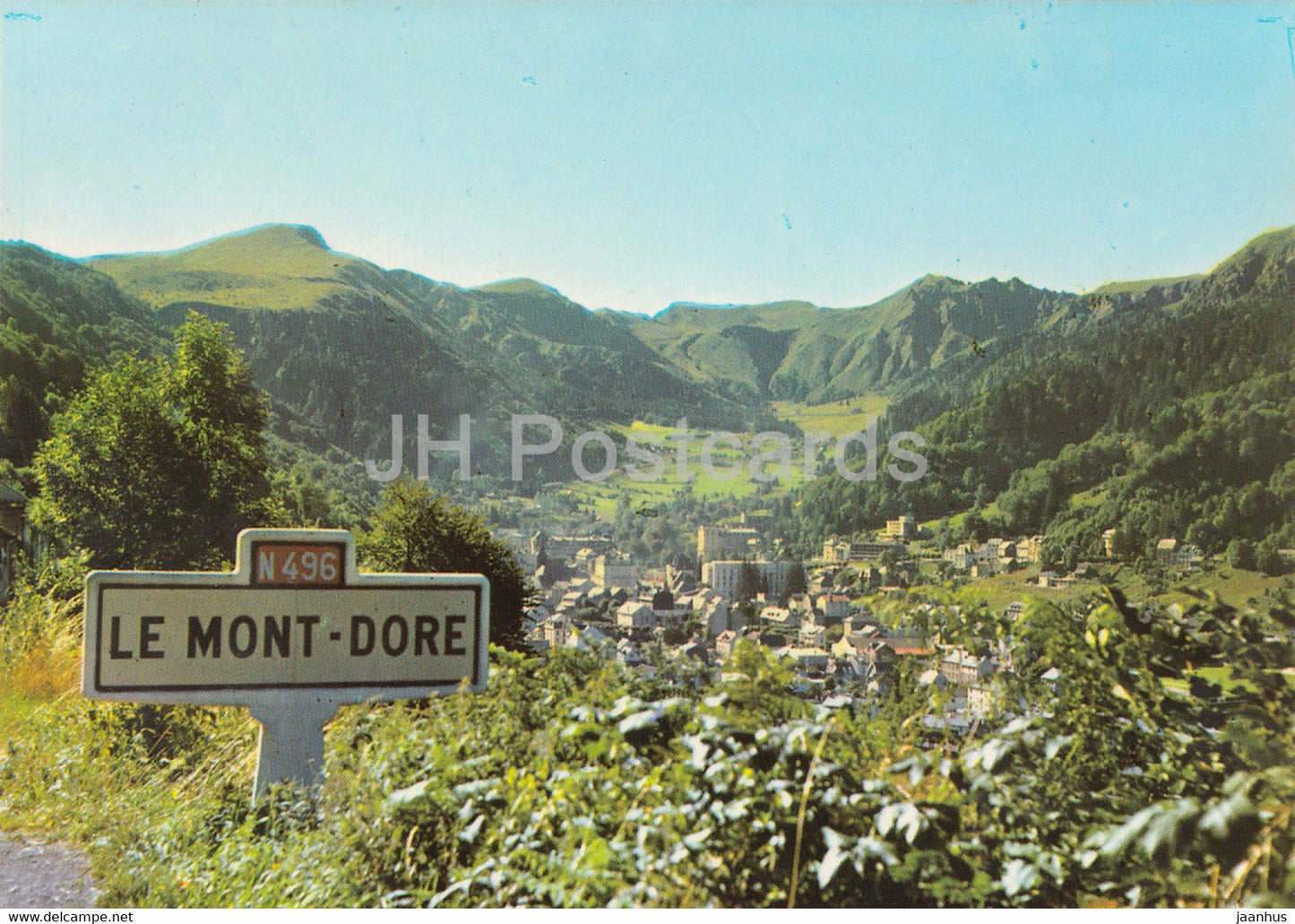 Le Mont Dore - Station Thermale et Touristique - Le Chaine du Sancy - France - unused - JH Postcards