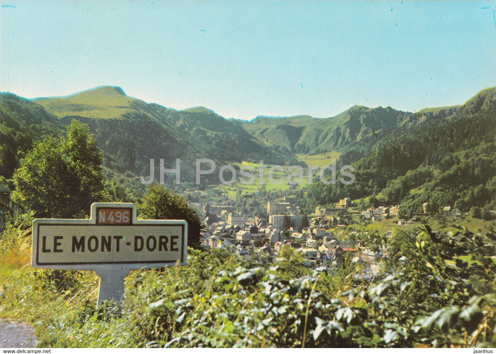 Le Mont Dore - Station Thermale et Touristique - Le Chaine du Sancy - France - unused - JH Postcards