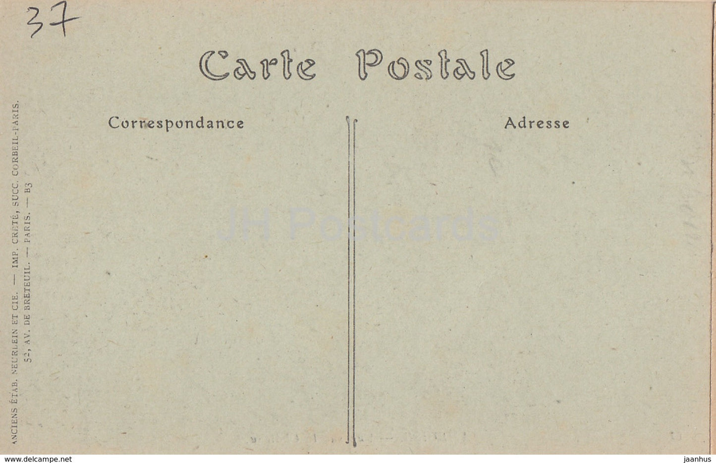 Amboise - Vue sur le Chateau - castle - 67 - old postcard - France - unused