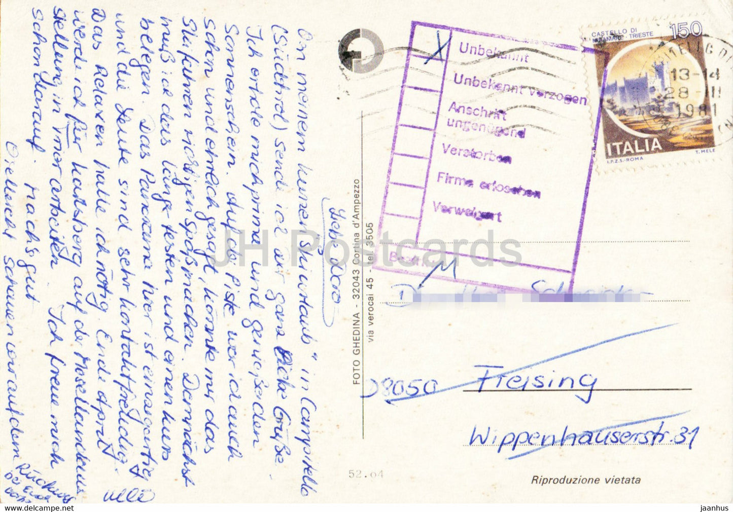 Campitello – Alpinski – 1981 – Italien – gebraucht