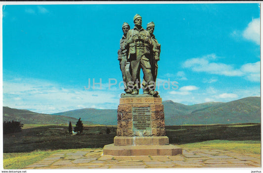 Spean Bridge - The Commando Memorial - PT34406 -1970 - United Kingdom - Scotland - used - JH Postcards
