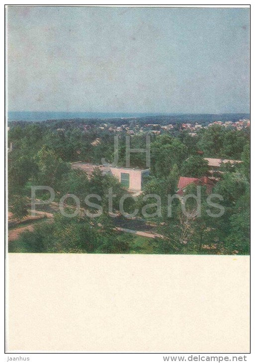 Full of Greenery - view - Palanga - 1974 - Lithuania USSR - unused - JH Postcards
