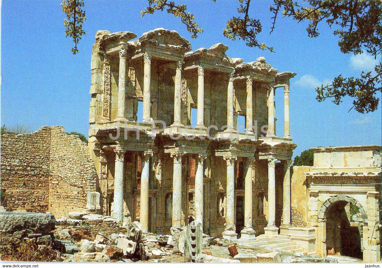 Efes - Ephesus - The Library of Celsus - ancient world - 35/522 - Keskin - Turkey - unused - JH Postcards