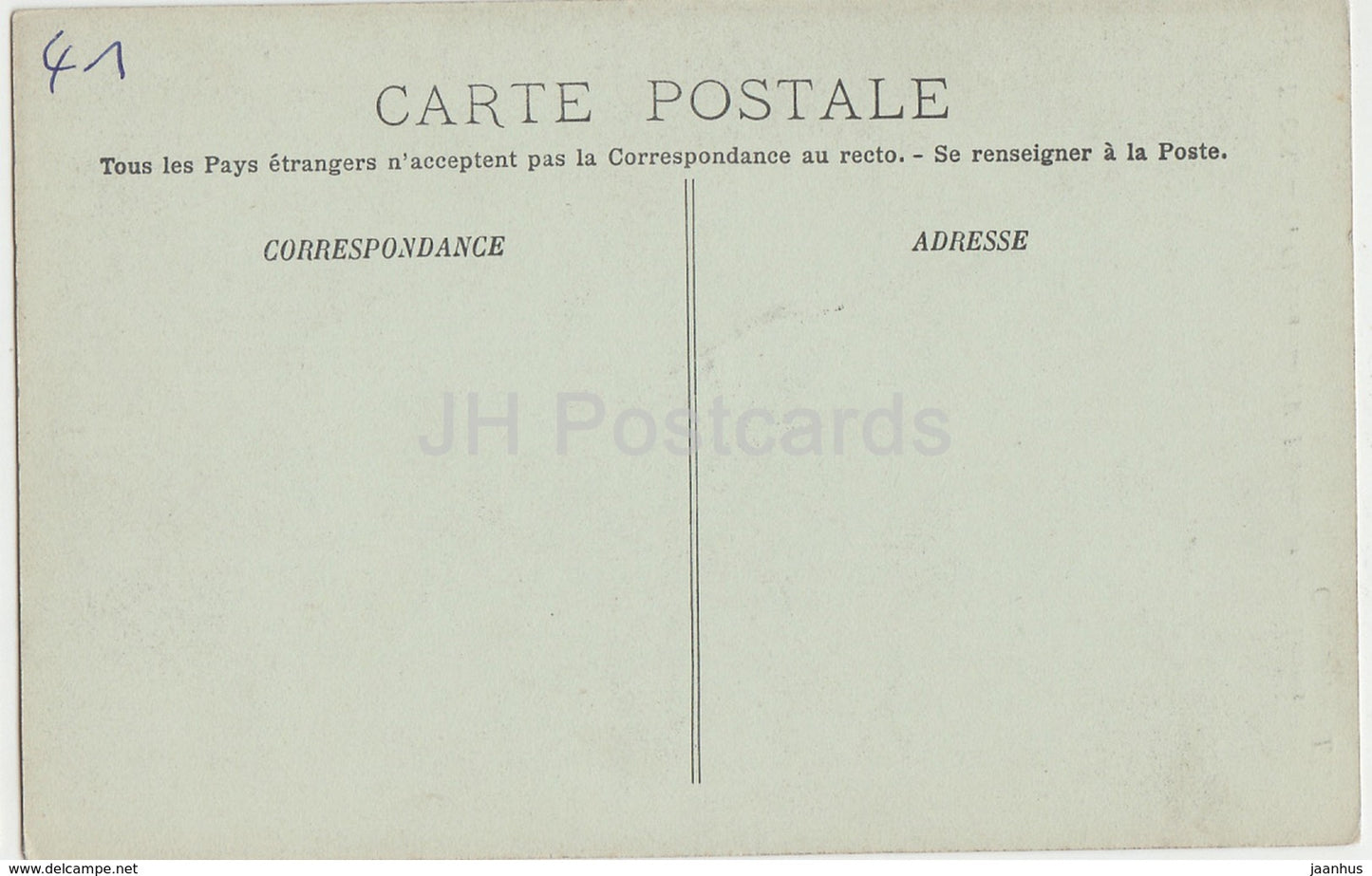 Blois - Le Chateau - Aile Francois Ier - Lucarnes et Cheminee - castle - 13 - old postcard - France - unused