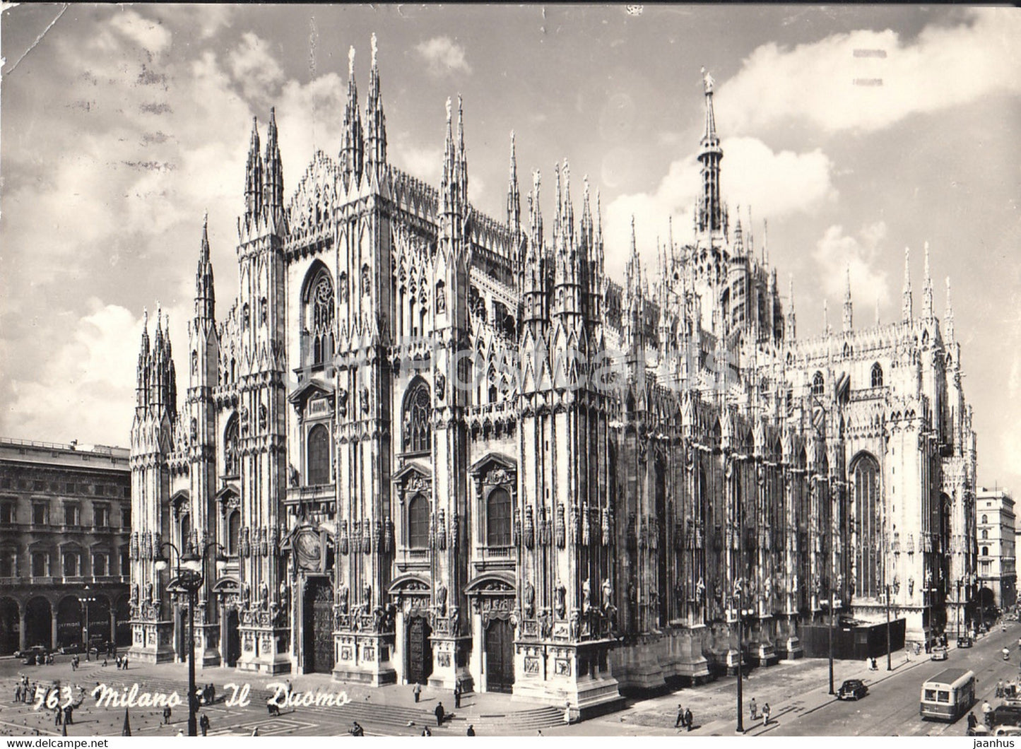 Milano - Milan - Il Duomo - cathedral - Italy - used - JH Postcards