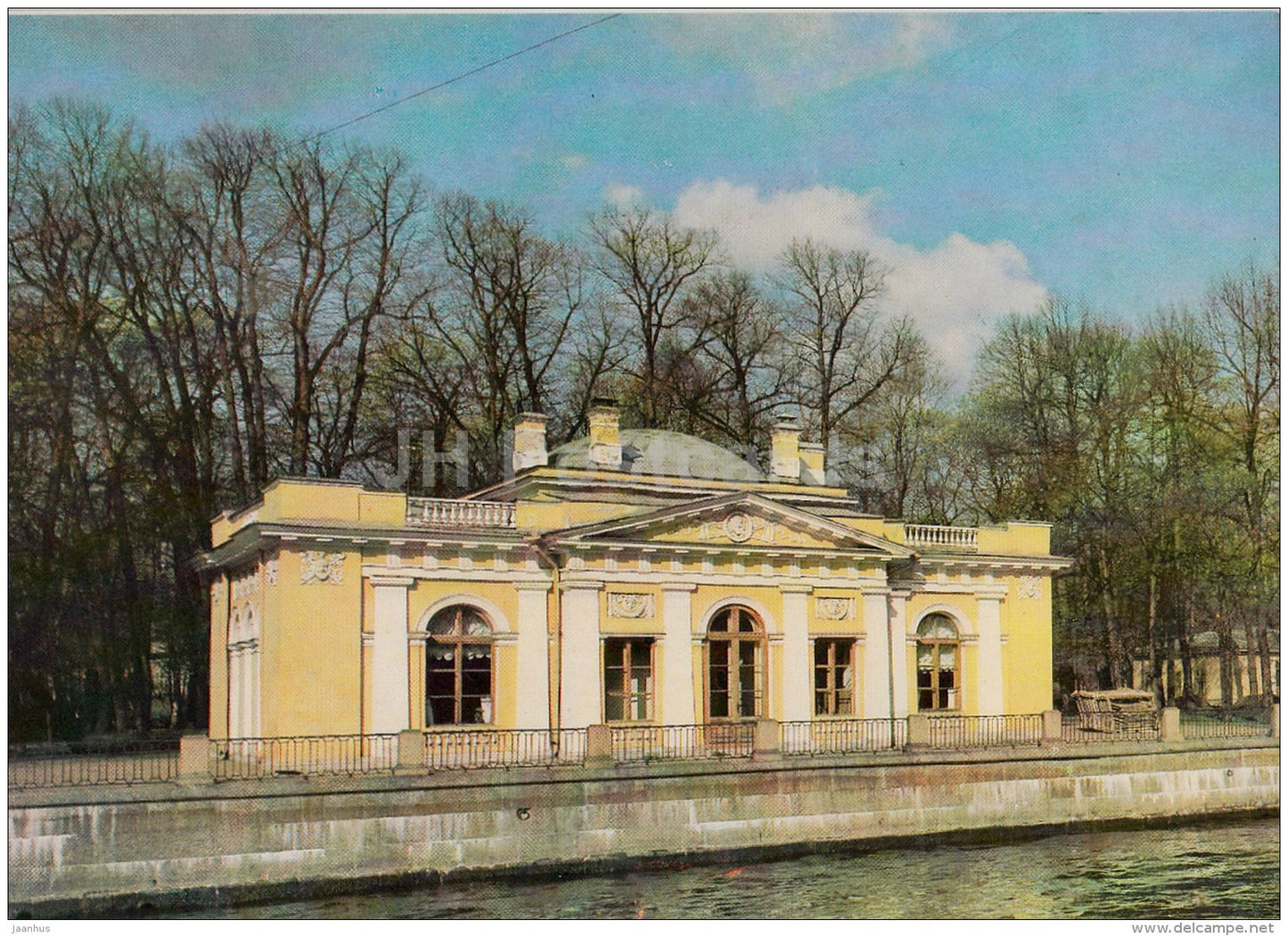 The Coffee-house Pavilion - Summer Gardens - Leningrad - St. Petersburg - 1985 - Russia USSR - unused - JH Postcards