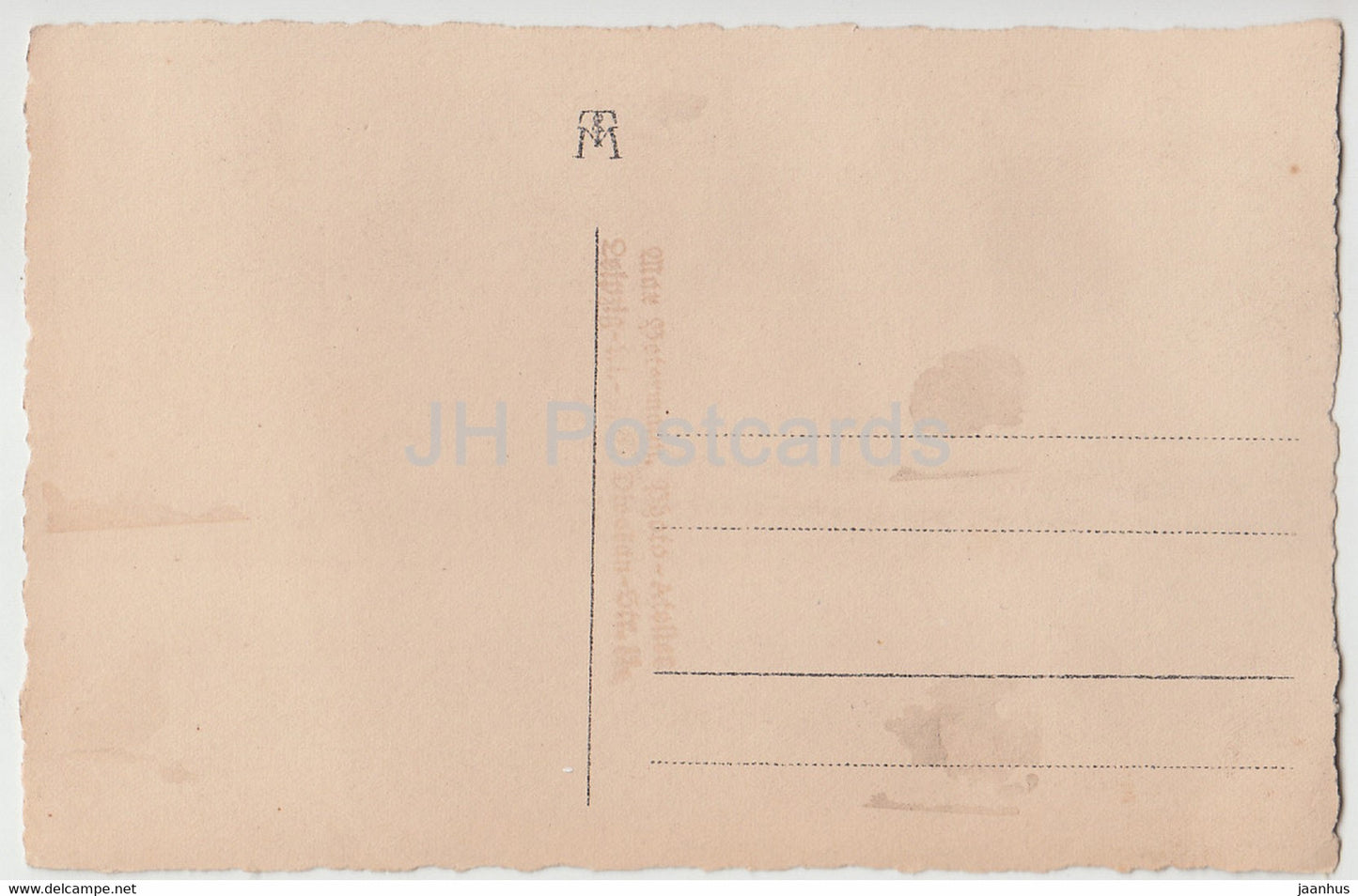 Jeune homme - Max Betermann - carte postale ancienne - Allemagne - inutilisée