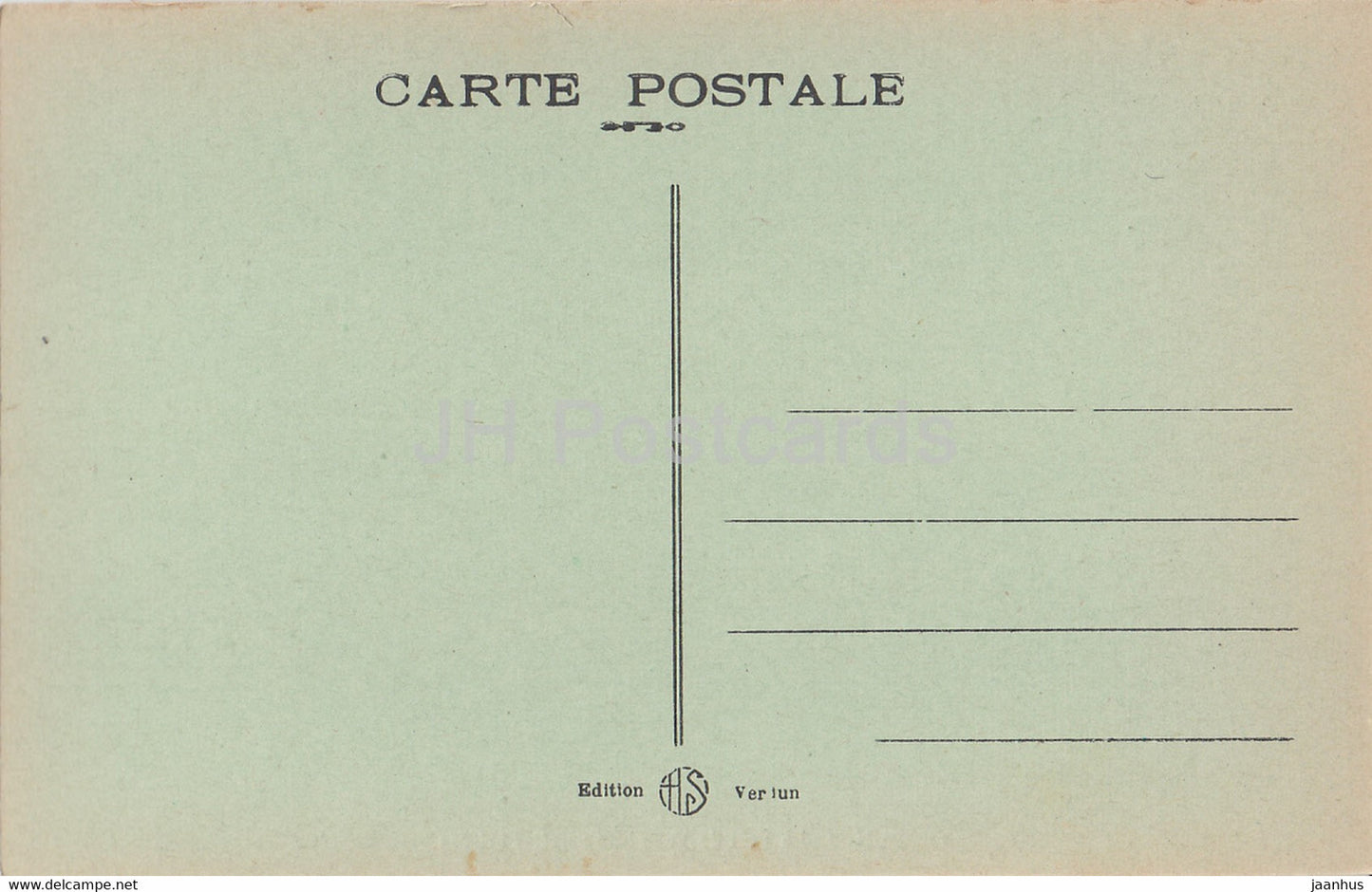 Verdun - Le Fort de Vaux - Tourelles brisees - Militär - Erster Weltkrieg - alte Postkarte - Frankreich - unbenutzt