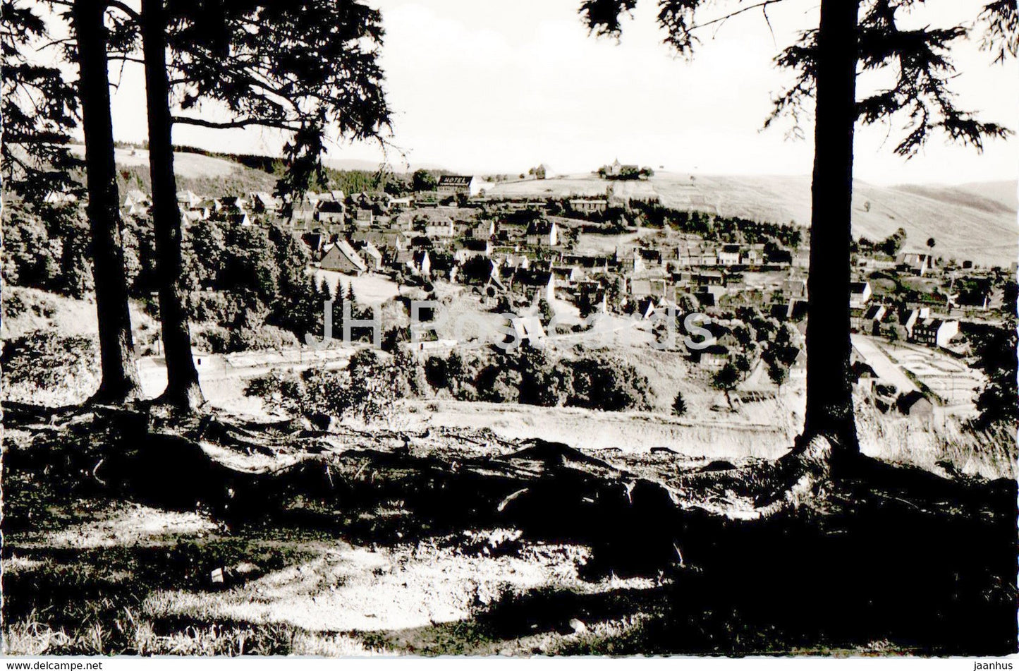 Bergstadt St Andreasberg - Blick vom Neufang - old postcard - Germany - unused - JH Postcards
