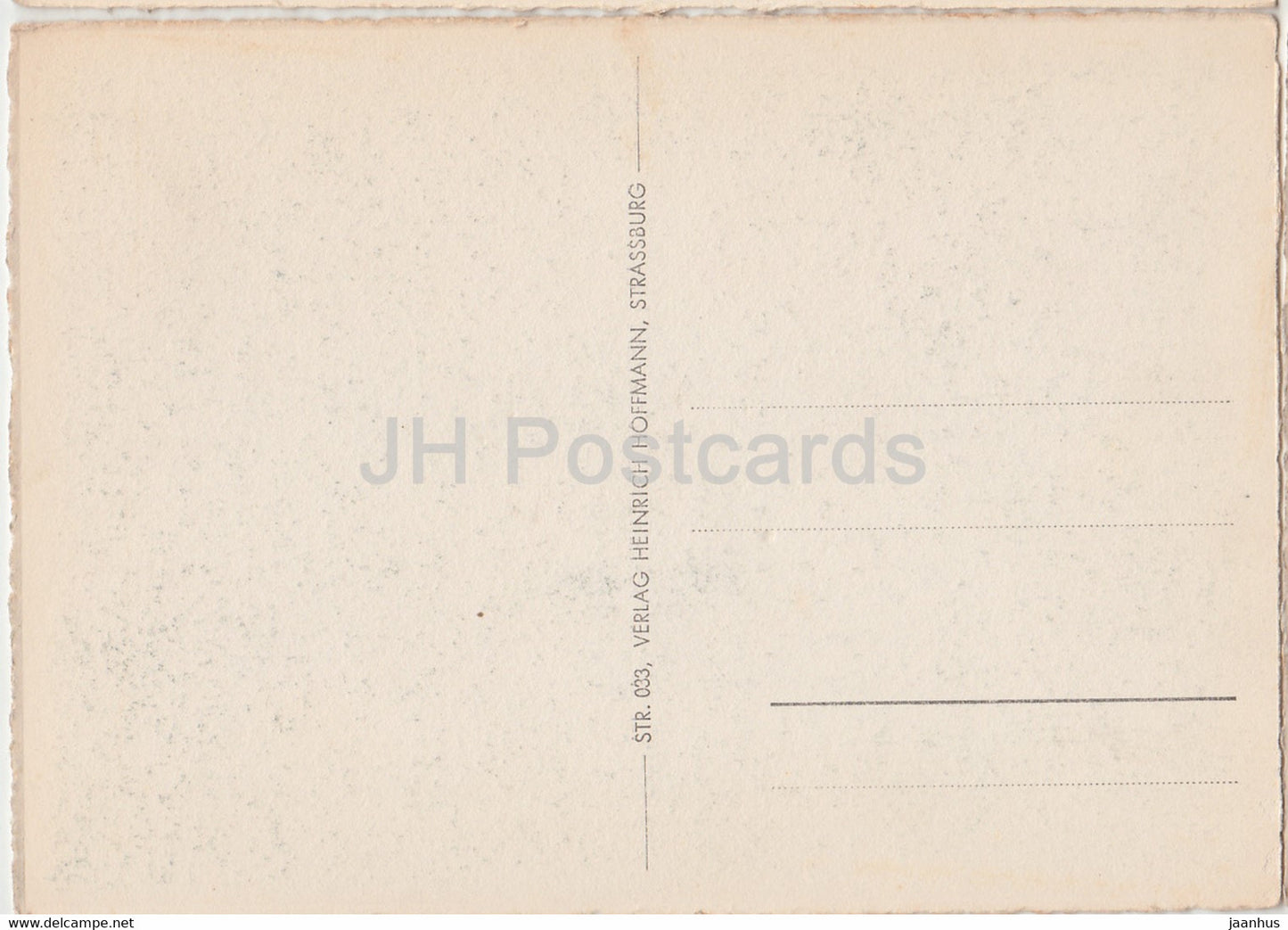 Straßburg - Straßburg - Münster - Kathedrale - alte Postkarte - Frankreich - unbenutzt