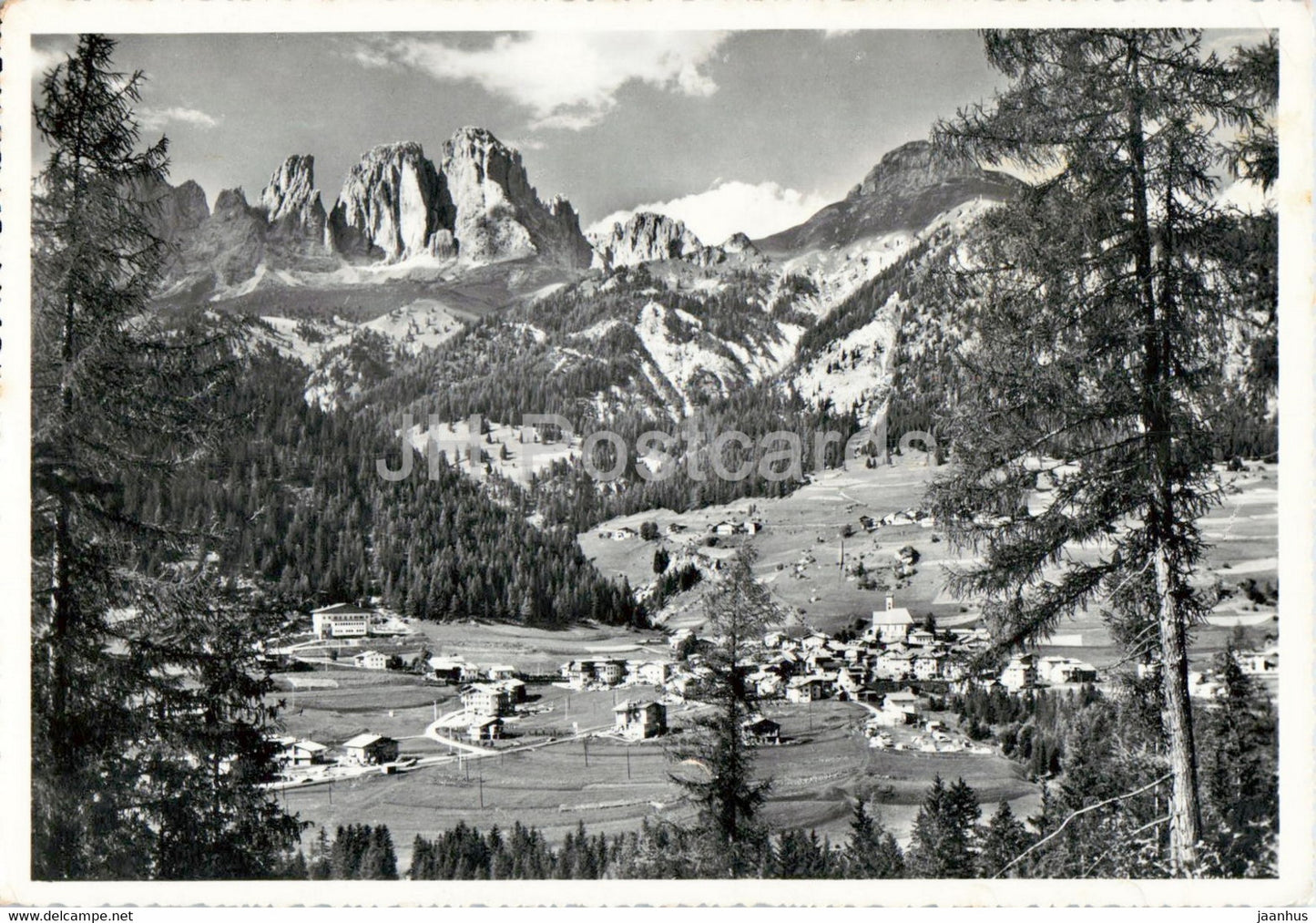 Campitello - Sassolungo - Col Rodella  - 1967 - Italy - used - JH Postcards